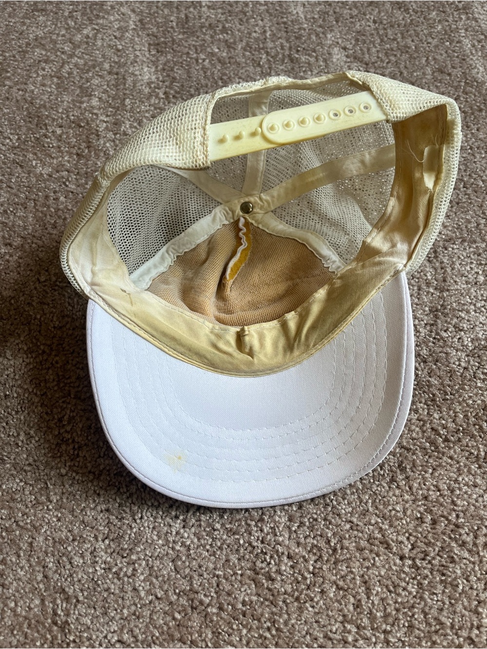 VTG ‘88 SuperBowl 22 White Trucker Style Cap - Picture 4 of 5